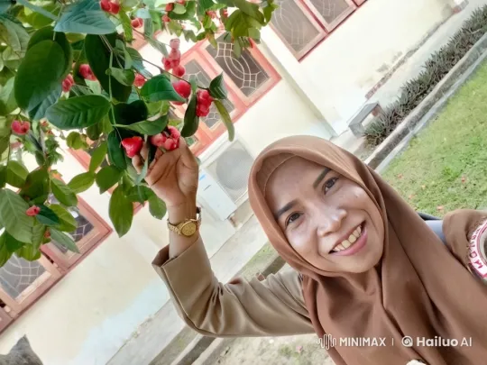 Woman in Hijab Picks Fruit, Walks by Sea, and Soars Above Waves – AI Generated Video | Hailuo AI