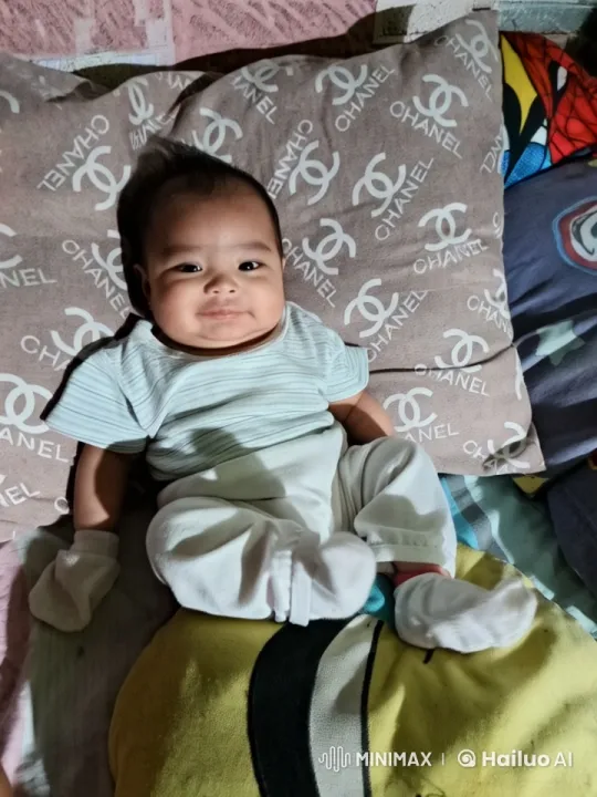 Baby Dances Kung Fu on Chanel and Minions Bedding – AI Generated Video | Hailuo AI