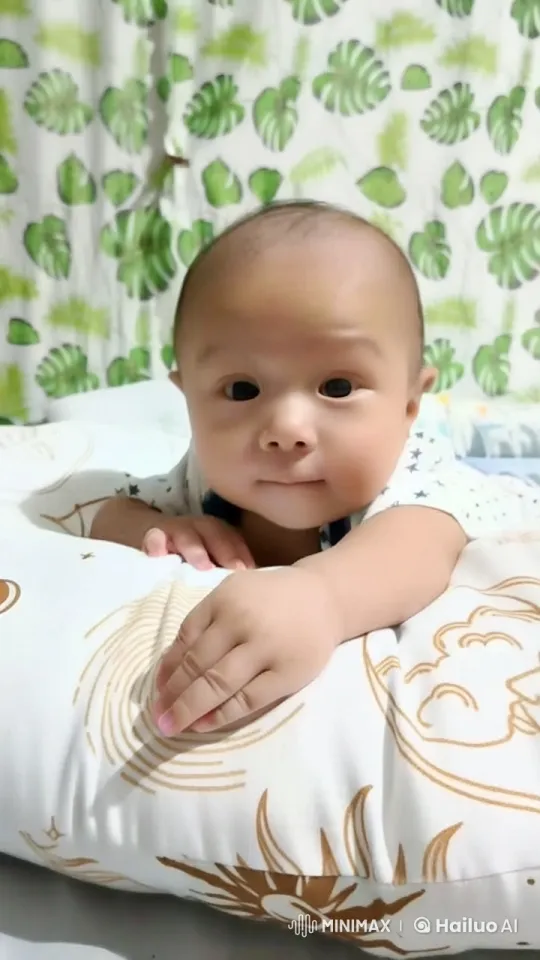 Baby Highland Warrior and Deer Grace Misty Runway – AI Generated Video | Hailuo AI