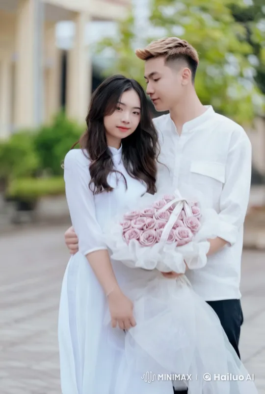 Couple Practicing Coordinated Martial Arts in Live2D Animation – AI Generated Video | Hailuo AI