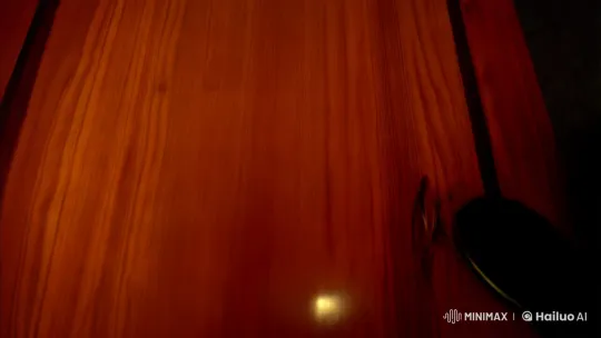 Young Man in Dark Suit Amidst Dramatic Lighting – AI Generated Video | Hailuo AI