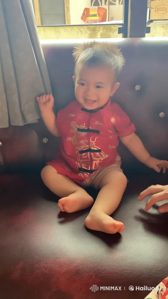 Baby's Playful Dance and Punching Routine – AI Generated Video | Hailuo AI