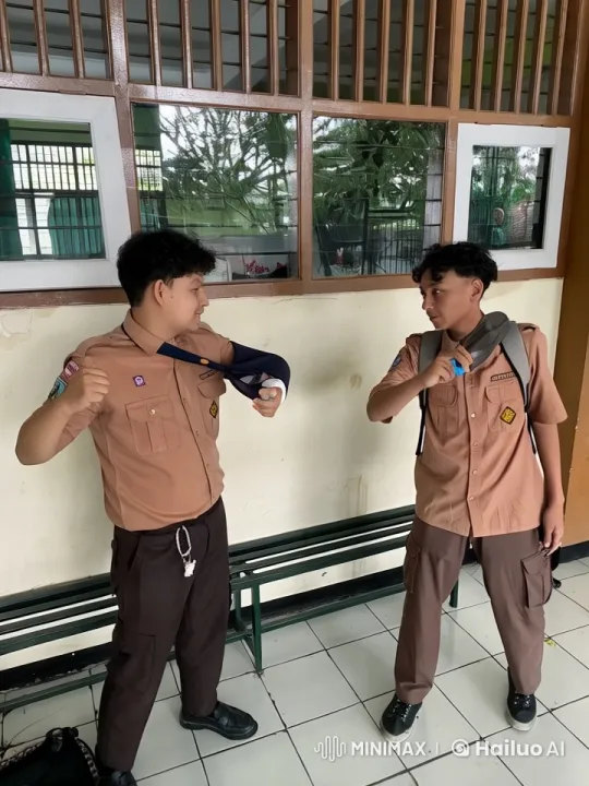 Young Martial Artists Perform Wing Chun and Kung Fu in School Hallway – AI Generated Video | Hailuo AI