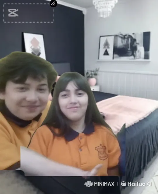 Affectionate Interlude in a Cozy Bedroom Setting – AI Generated Video | Hailuo AI