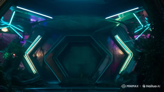 Futuristic NEXO Messenger Reveals Hidden Knowledge – AI Generated Video | Hailuo AI