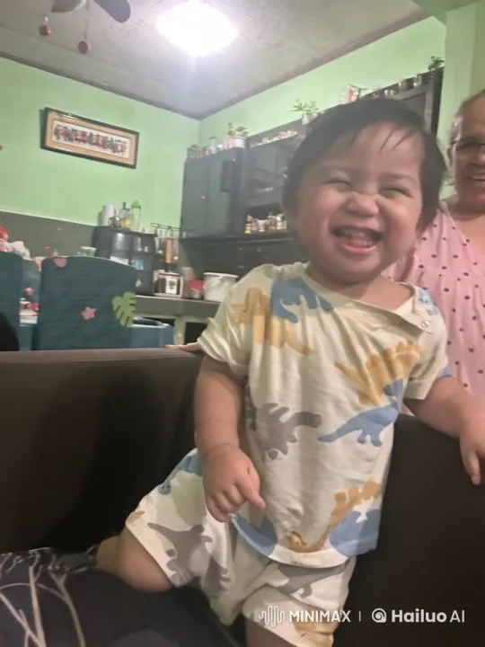 Child's Playful Antics in Cozy Room with Live2D Animation – AI Generated Video | Hailuo AI