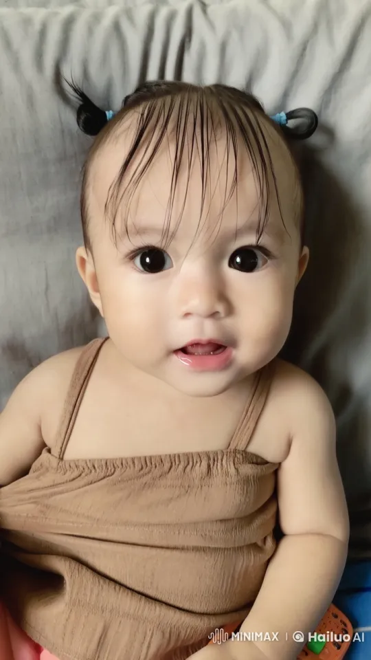 Child Dancing Playfully on Couch in Live2D Animation – AI Generated Video | Hailuo AI