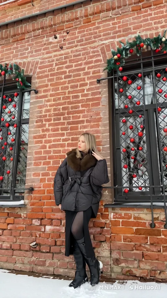 Winter Wonderland Live2D Animation of Girl in Snowy Forest – AI Generated Video | Hailuo AI