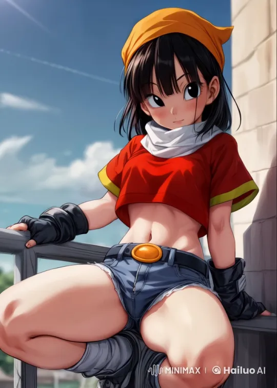 Lively Girl in Dynamic Live2D Setting with Casual Pose – AI Generated Video | Hailuo AI