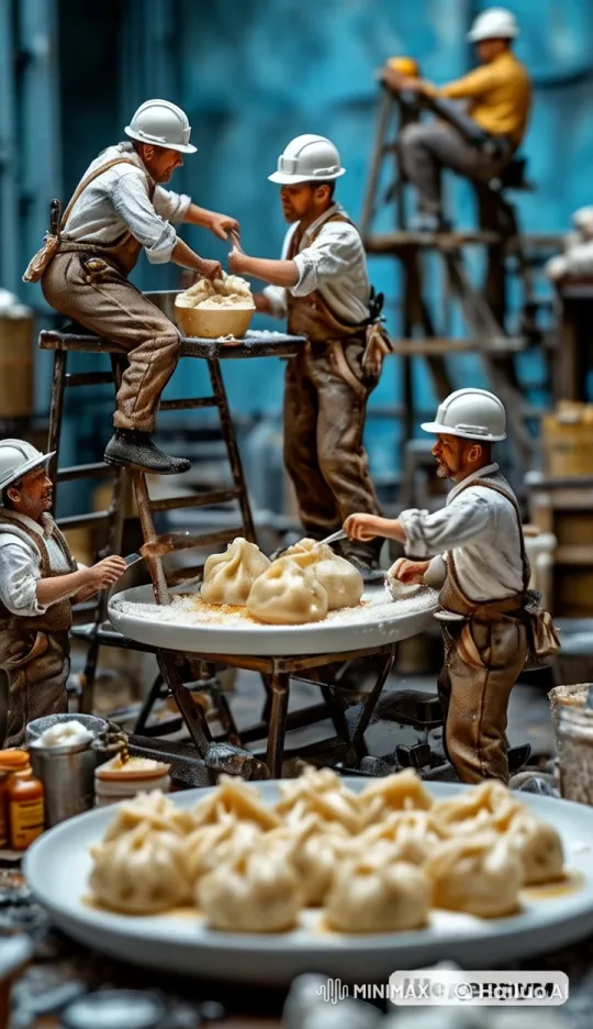 Artisans Craft Giant Dumplings with Care – AI Generated Video | Hailuo AI