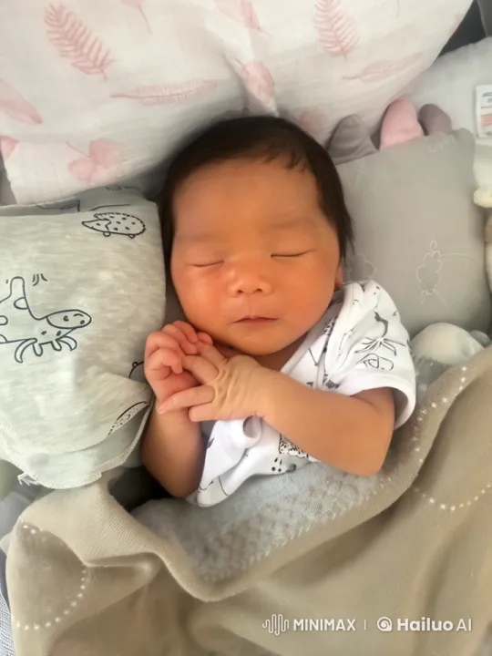 Baby's Playful Energy in Animated Crib Setting – AI Generated Video | Hailuo AI