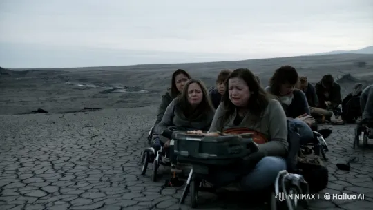 Post-Apocalyptic Struggle: Disabled Survivors in a Ruined World – AI Generated Video | Hailuo AI