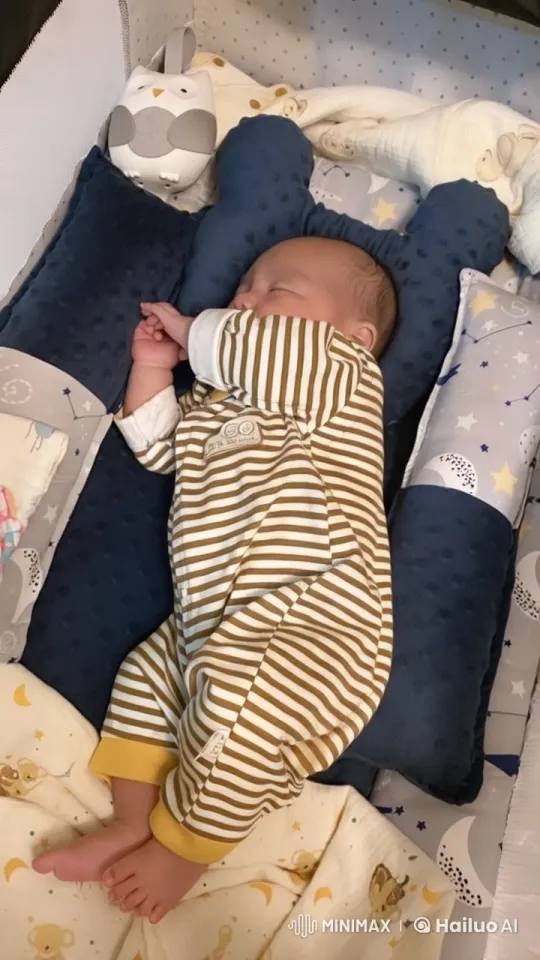 Baby Practices Martial Arts in Starry Crib Animation – AI Generated Video | Hailuo AI