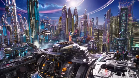 Transformers' Cybertron: A Dance of Chrome and Stars – AI Generated Video | Hailuo AI