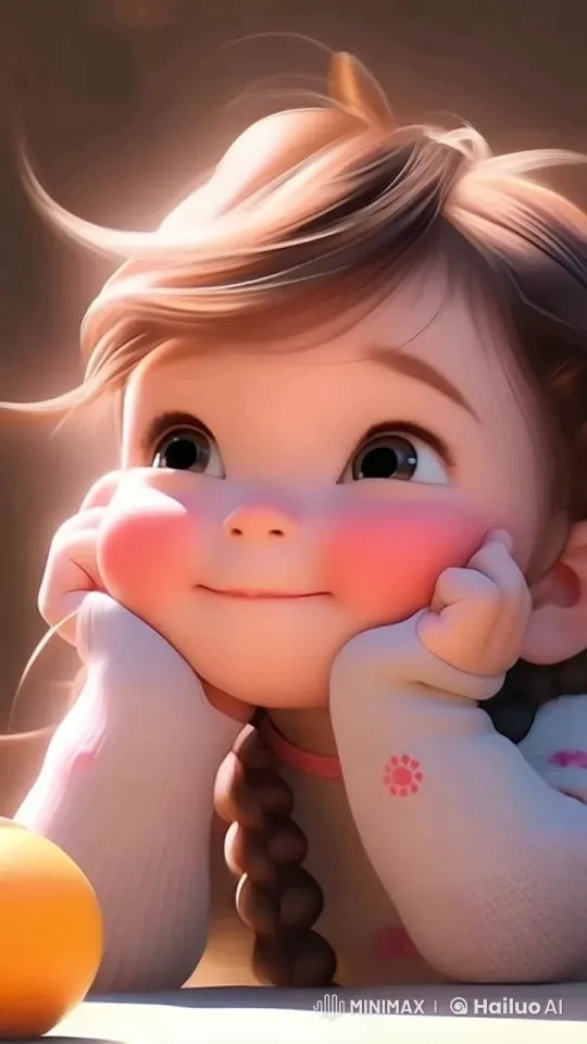 Animated Live2D Scene: Cozy Warmth of a Young Girl – AI Generated Video | Hailuo AI