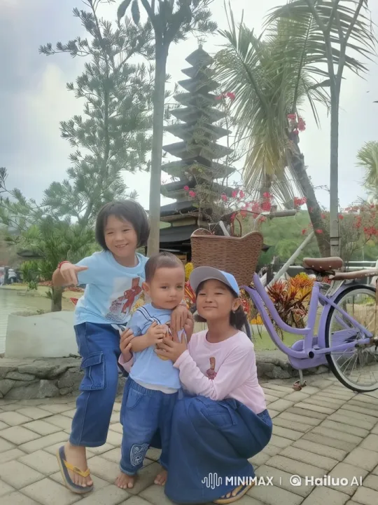 Children's Kung Fu Performance in Traditional Asian Setting – AI Generated Video | Hailuo AI