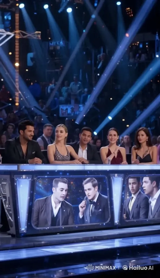 Live2D Show with Celebrity Judges and Exciting Auditions – AI Generated Video | Hailuo AI