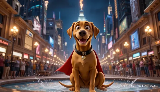 Heroic Max Celebrates Triumph with Fireworks and Adoring Crowd – AI Generated Video | Hailuo AI