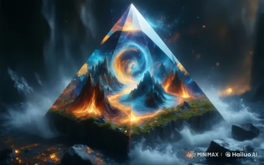 Mystical Pyramid Transformation in Live2D Animation – AI Generated Video | Hailuo AI