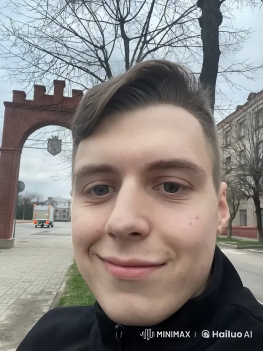 Historic Urban Setting: Two Characters Share a Kiss and Laughter – AI Generated Video | Hailuo AI