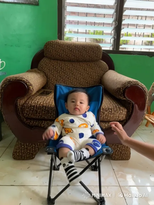 Baby's Playful Dance and Kung Fu Moves in Cozy Room – AI Generated Video | Hailuo AI