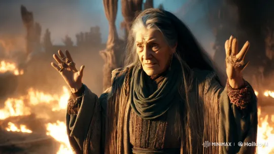 Aging Prophetess Warns of Imminent Apocalypse – AI Generated Video | Hailuo AI