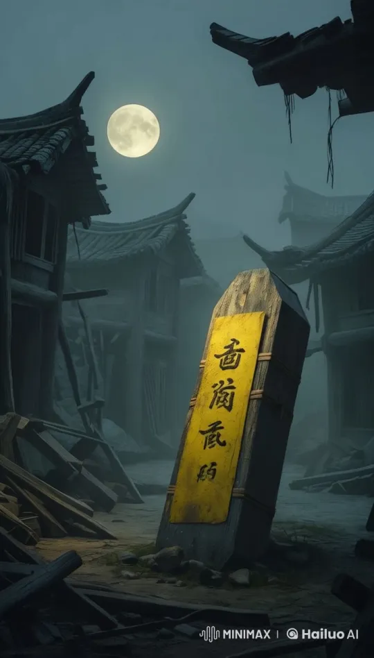 Abandoned Village Haunted by Mysterious Shadows – AI Generated Video | Hailuo AI