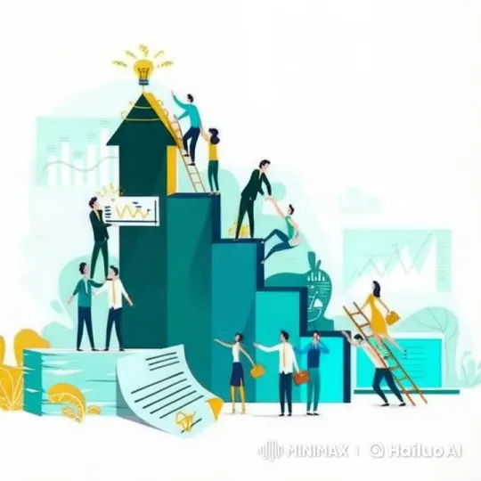 Teamwork and Growth in a Dynamic Business Environment – AI Generated Video | Hailuo AI
