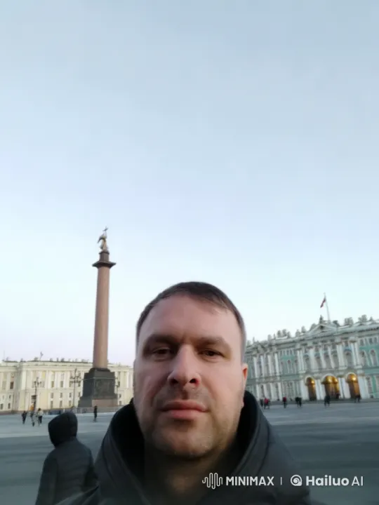 Santa Delivers Gifts in a Historic Square at Twilight – AI Generated Video | Hailuo AI