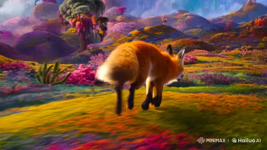 Desert Fox Attack: A Studio Ghibli-Inspired Masterpiece – AI Generated Video | Hailuo AI