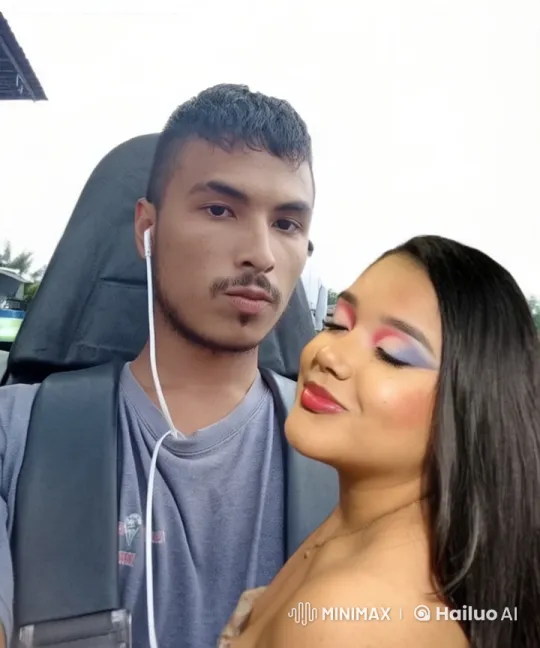 Affectionate Couple Shares a Tender Moment – AI Generated Video | Hailuo AI