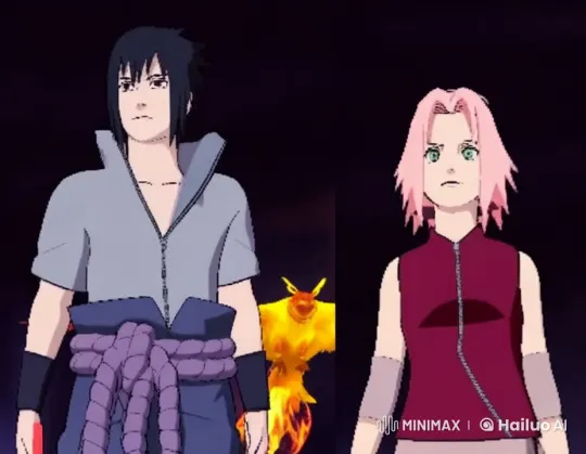 Live2D Animated Scene: Two Characters Share an Intimate Kiss – AI Generated Video | Hailuo AI