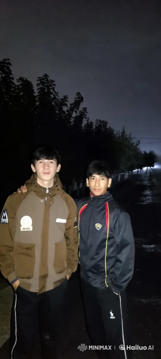 Dynamic Karate Display by Two Young Men at Night – AI Generated Video | Hailuo AI