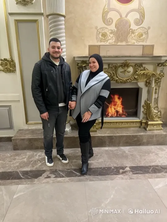 Live2D Animated Kung Fu Pair in Elegant Fireplace Setting – AI Generated Video | Hailuo AI