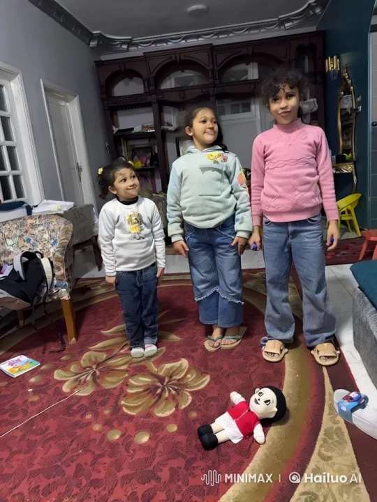 Children Enjoying Cozy Living Room Atmosphere – AI Generated Video | Hailuo AI