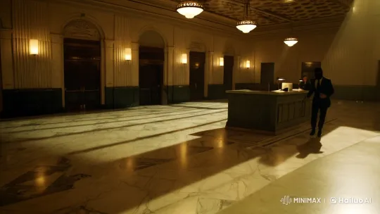The Artful Escape: A Robber's Tense Heist in High Aesthetic – AI Generated Video | Hailuo AI