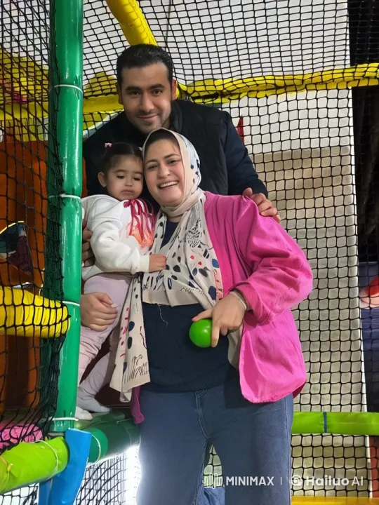 Family Enjoys Martial Arts in Playful Indoor Arena – AI Generated Video | Hailuo AI