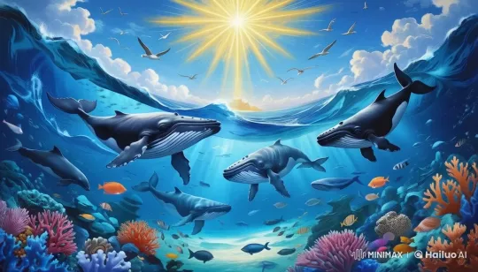 Divine Underwater Paradise in Live2D Artistry – AI Generated Video | Hailuo AI