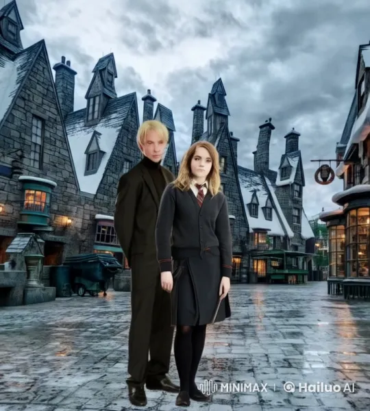 Draco Proposes to Hermione in Enchanted Village Setting – AI Generated Video | Hailuo AI