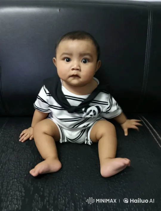 Baby's Animated Kungfu Dance and Punches on Couch – AI Generated Video | Hailuo AI