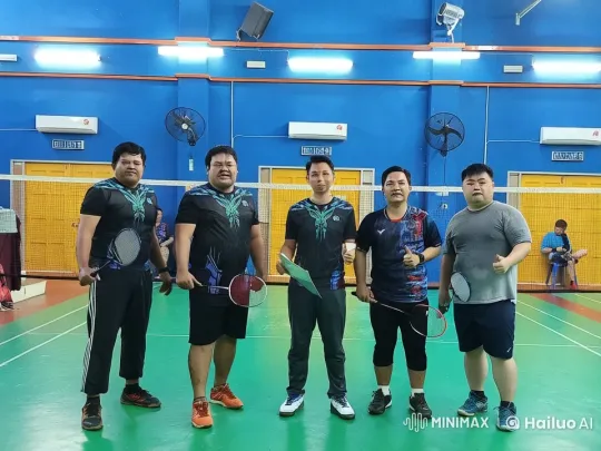 Kungfu Masters Perform Martial Arts on Badminton Court – AI Generated Video | Hailuo AI