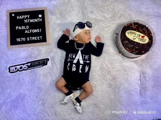 Baby Celebrates First Month with Playful Kung Fu – AI Generated Video | Hailuo AI
