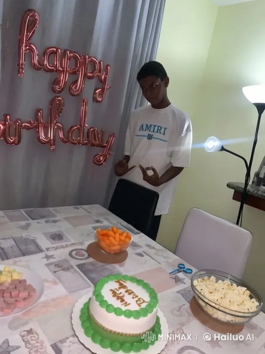 Happy Birthday Celebration in Live2D Animation – AI Generated Video | Hailuo AI