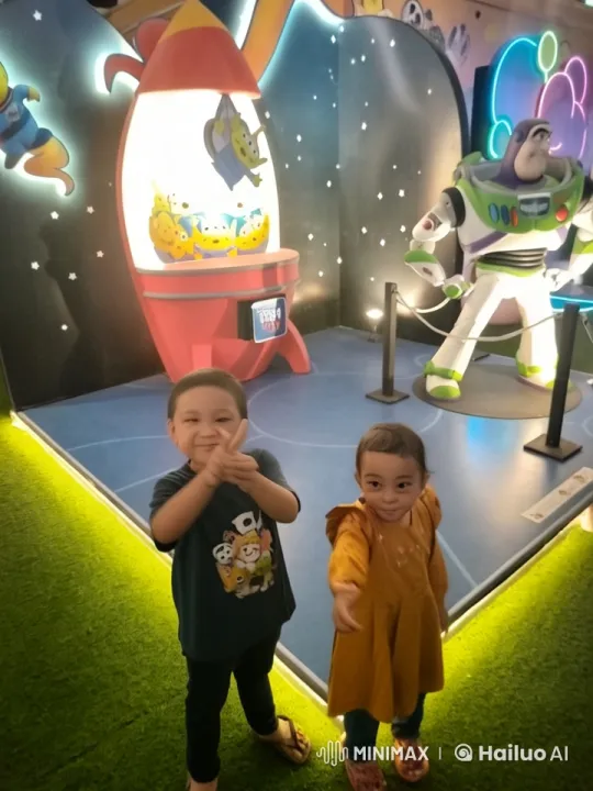 Children Perform Energetic Kungfu in Animated Live2D Scene – AI Generated Video | Hailuo AI