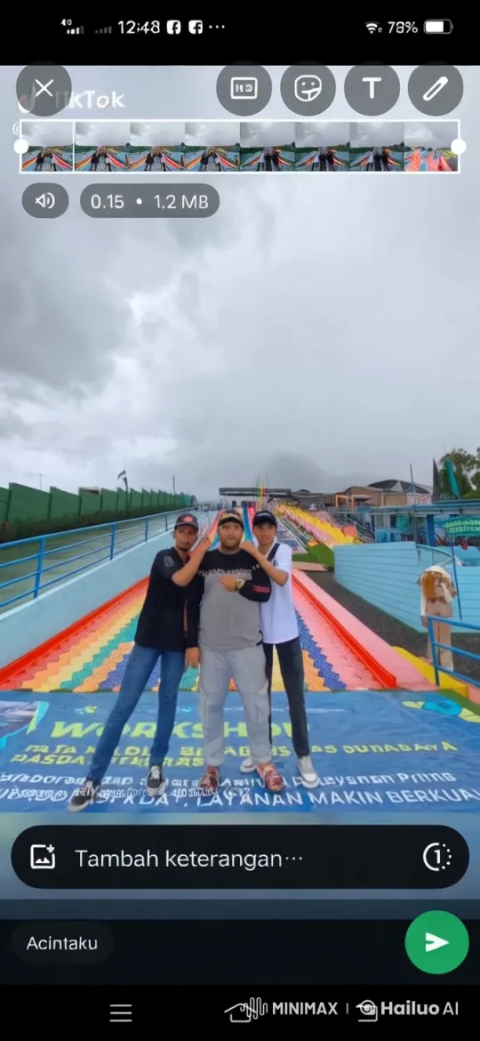 Friends Display Martial Arts Skills in Animated Park Video – AI Generated Video | Hailuo AI