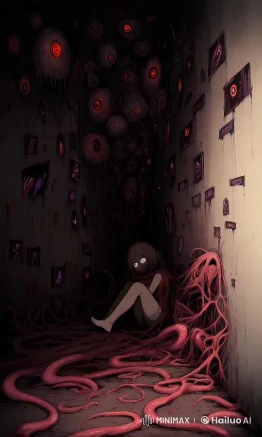 Disturbing Hallucinations Illustrate Schizophrenic Torment – AI Generated Video | Hailuo AI