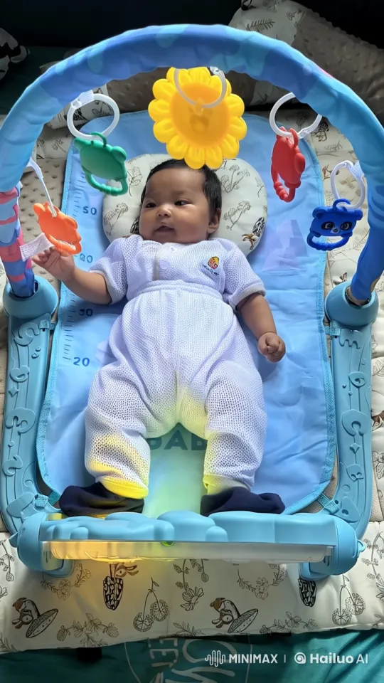 Baby Dancing with Toys on Play Mat – AI Generated Video | Hailuo AI
