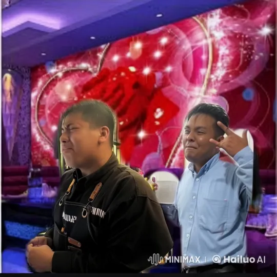 Dramatic Conflict to Affectionate Reconciliation in Neon Setting – AI Generated Video | Hailuo AI