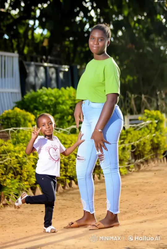 Mother Watches Child Practice Kungfu in Greenery – AI Generated Video | Hailuo AI