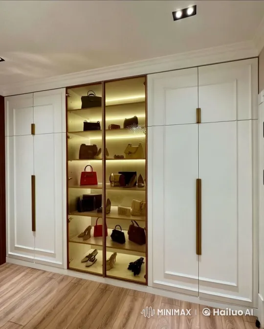 Luxurious Closet Display with Furniture Offer Details – AI Generated Video | Hailuo AI